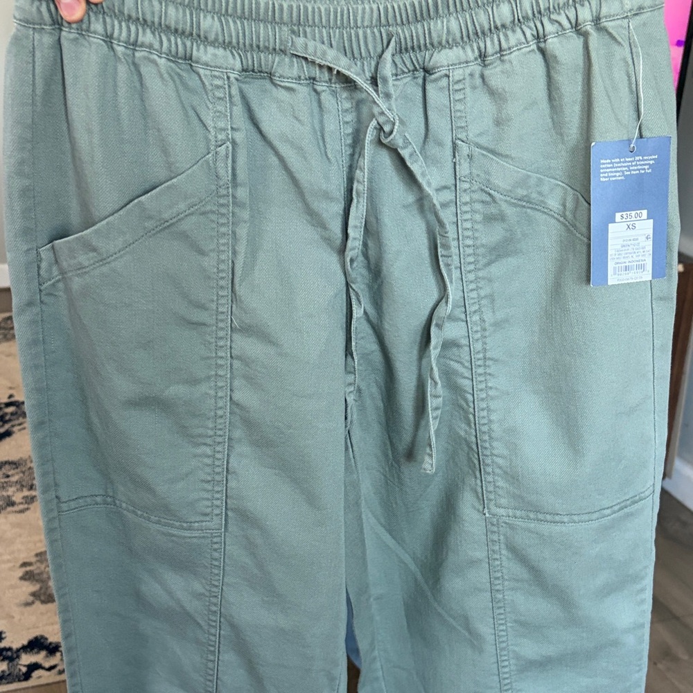 Universal Thread Sage Green Drawstring Utility Pants